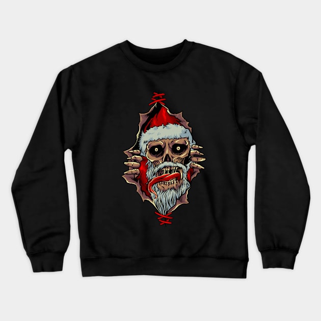 peek a boo Crewneck Sweatshirt by spoilerinc